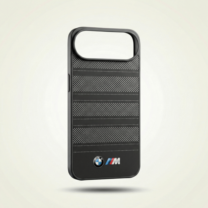 Premium Carbon Fiber Texture Racing Stripe Case for iPhone
