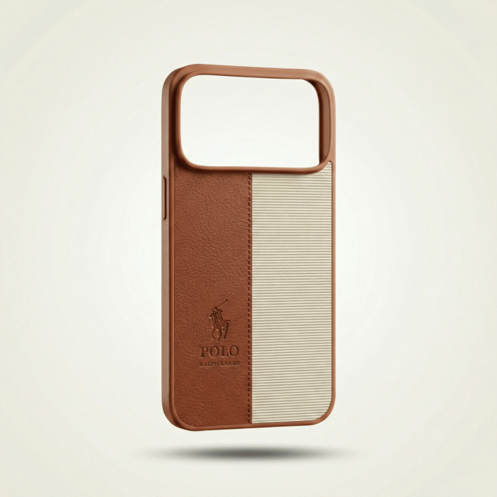 Premium Dual Tone Leather Case for iPhone