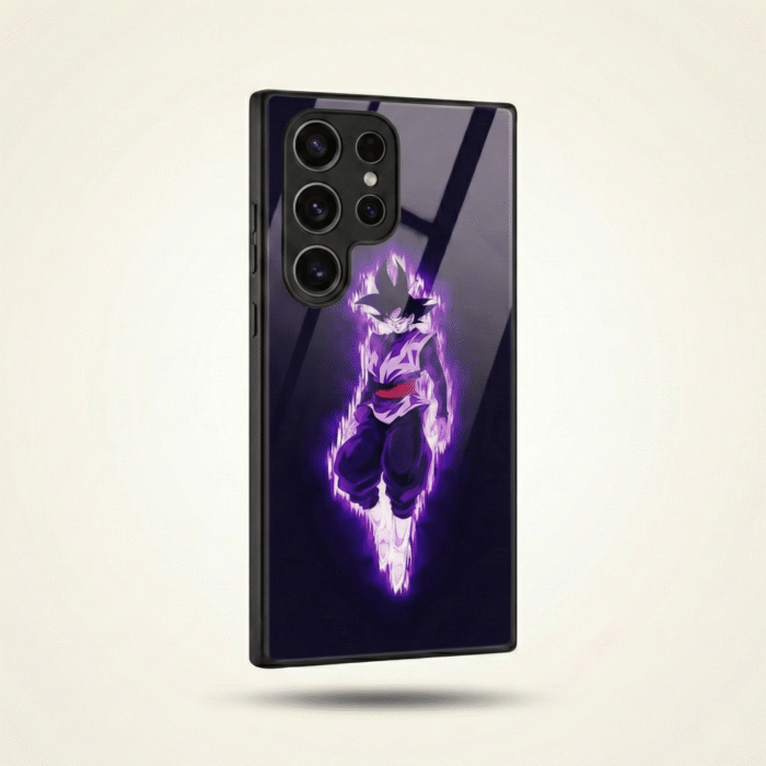 Smart LED Light-Up Designer Glass Back Case For Samsung